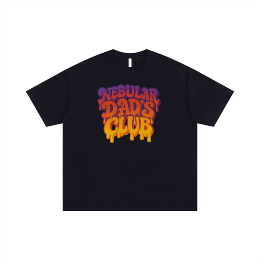 Nebular Dad's Club Oversized T-shirt