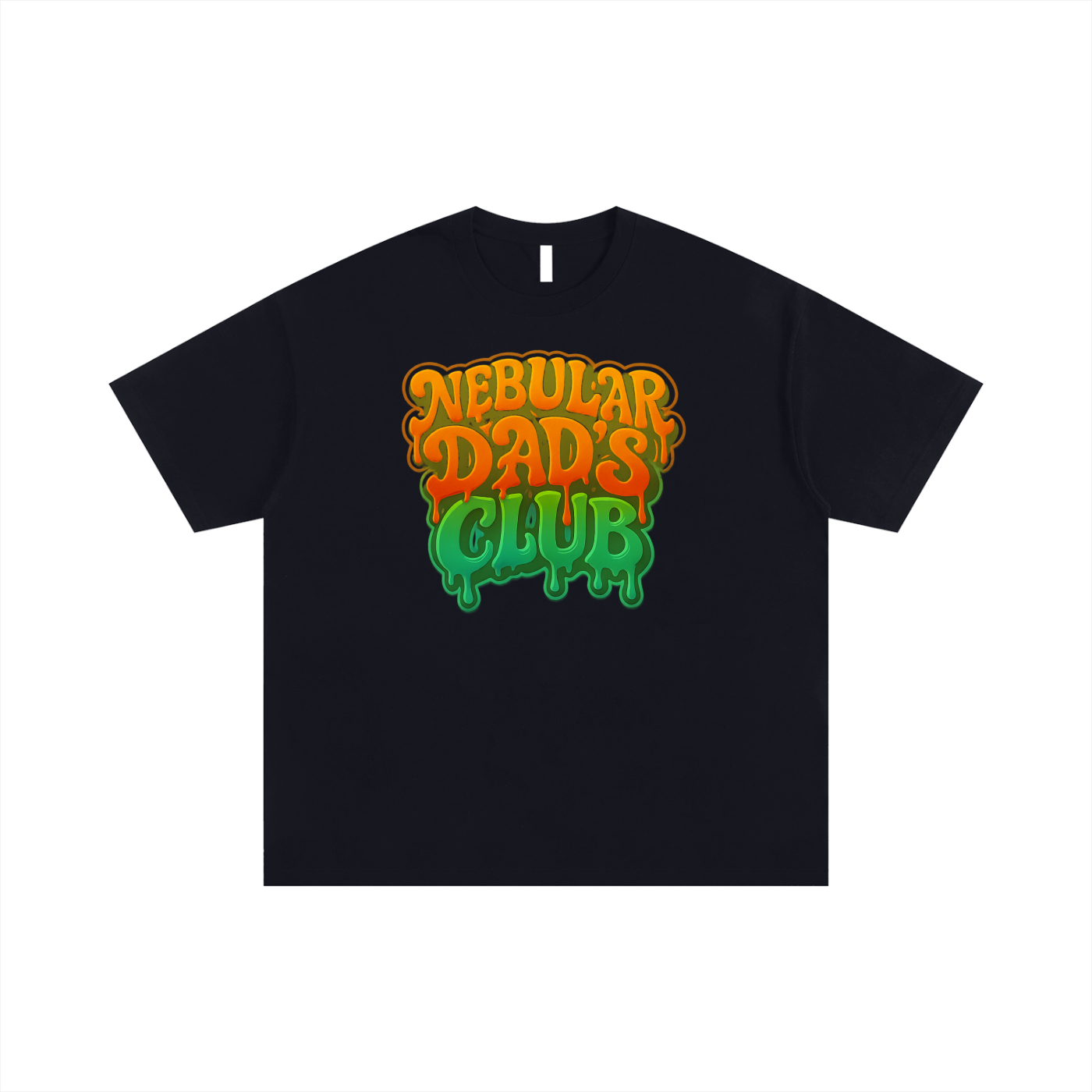 Nebular Dad's Club Oversized T-shirt