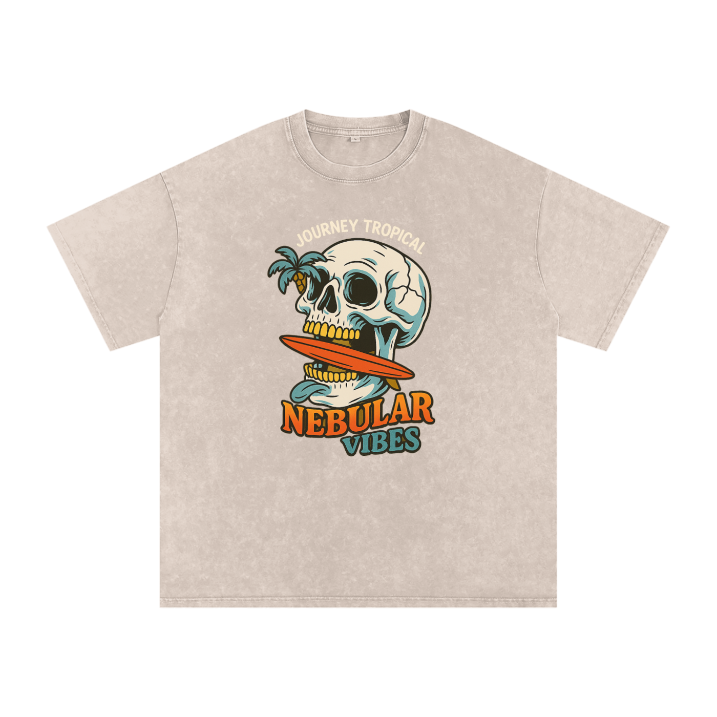 Nebular Tropical Vibes Tshirt