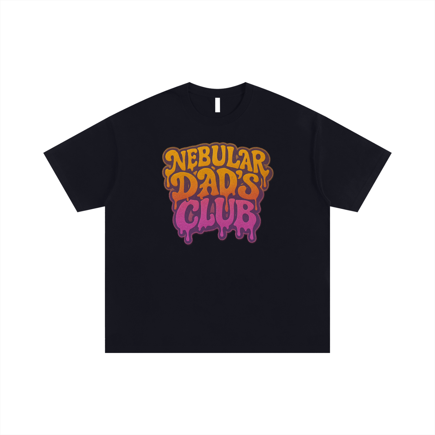 Nebular Dad's Club Oversized T-shirt