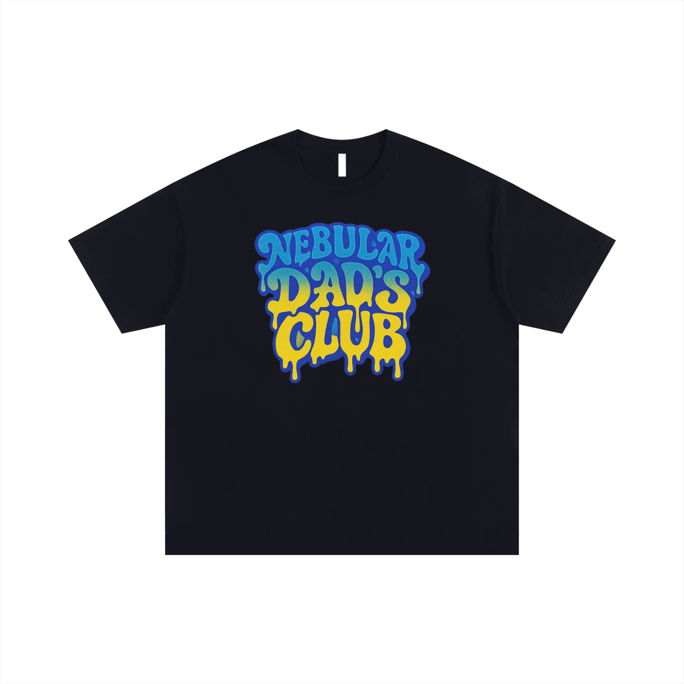 Nebular Dad's Club Oversized T-shirt