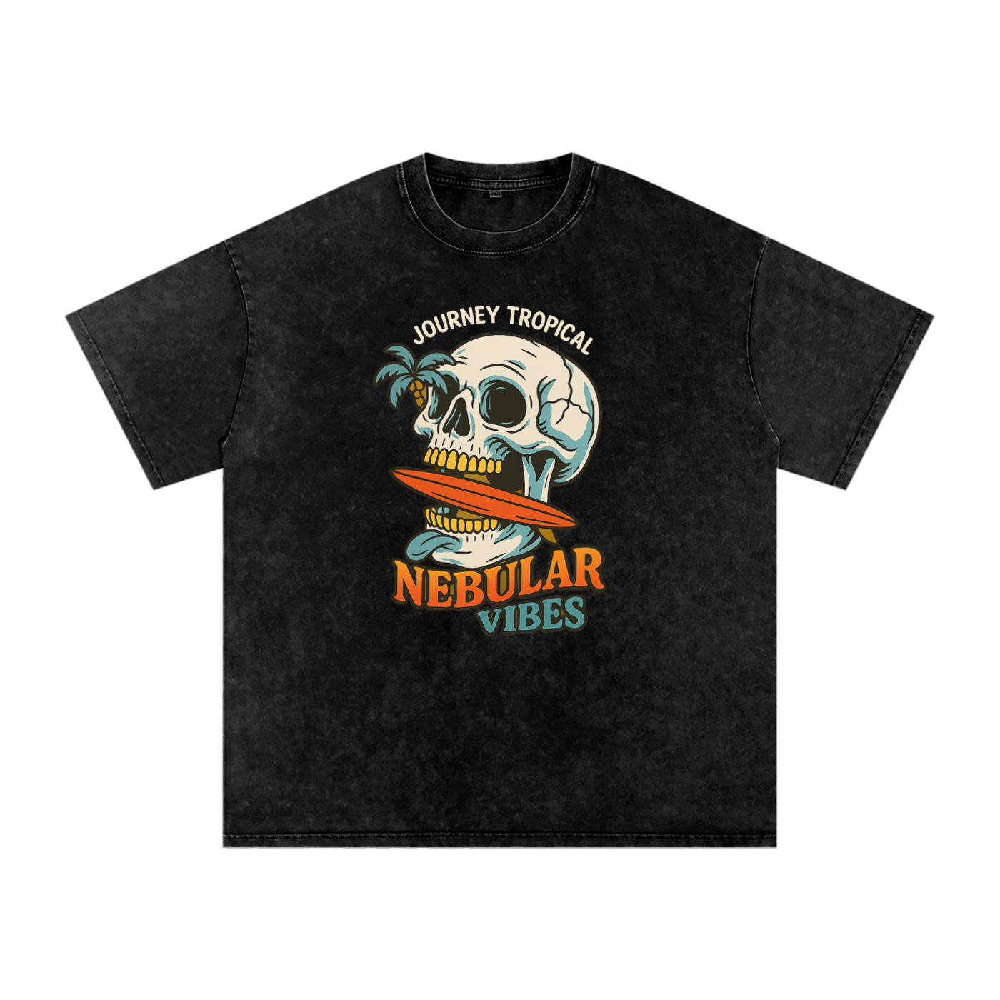 Nebular Tropical Vibes Tshirt