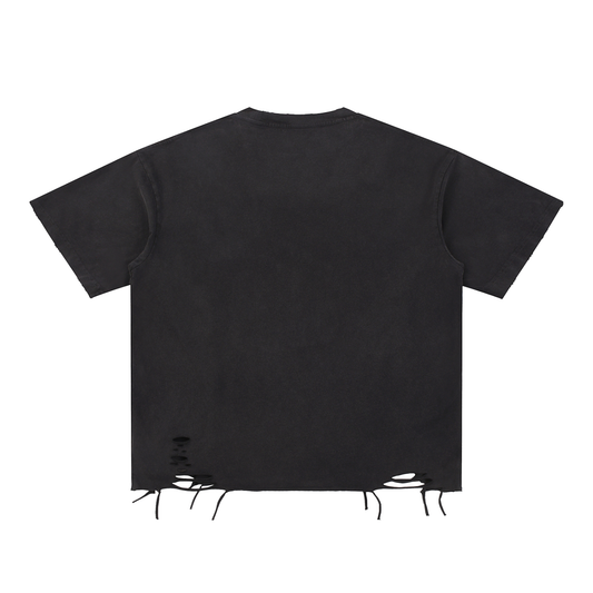 Nebular Underground Raw-Hem T-Shirt